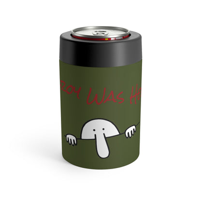 Kilroy Was Here Stainless Can Cooler