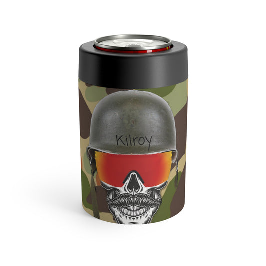 Skull-roy Frogskin Camo Stainless Can Cooler